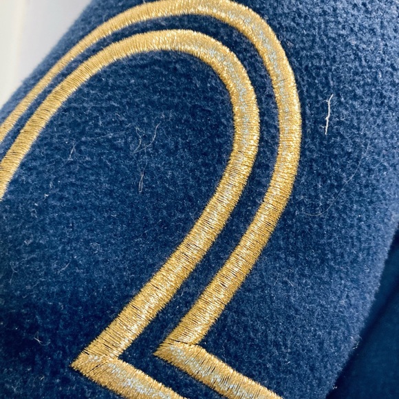 Cat and Jack navy wool peacoat - Picture 4 of 6